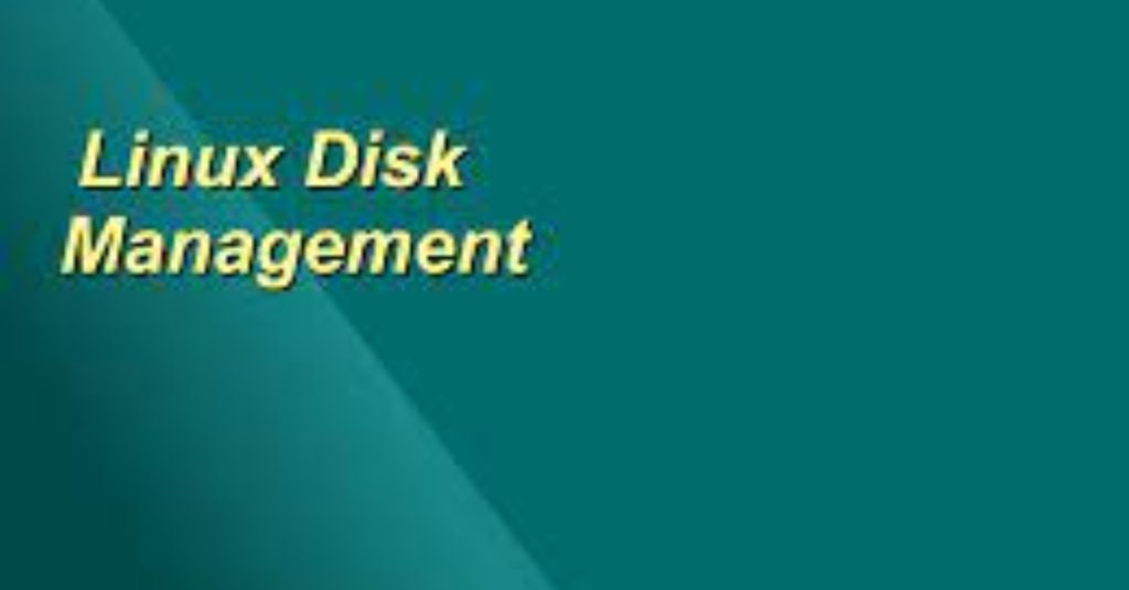 Disk Management